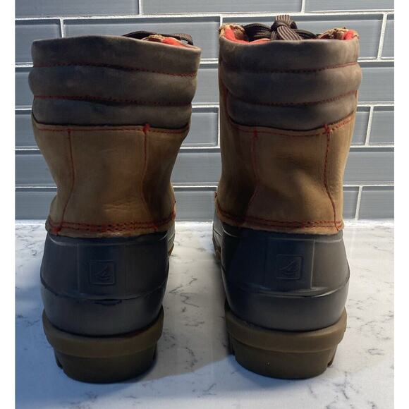 Sperry Top Sider Waterproof Men\'s Avenue Duck Brown Rainboots Size 9M (10282137) main image 5